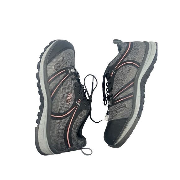 Keen Shoes - Keen Utility Women's Sedona Pulse Low Steel Toe Shoes 1018634 Magnet Baltic 8 M